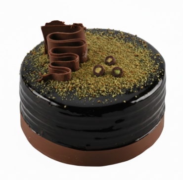 Yumuşacık Kekli 2-3 Kişilik Çikolatalı Yaş Pasta